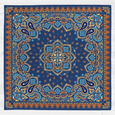 Nappe en velours design inspiré de l’élégance perse Sorena