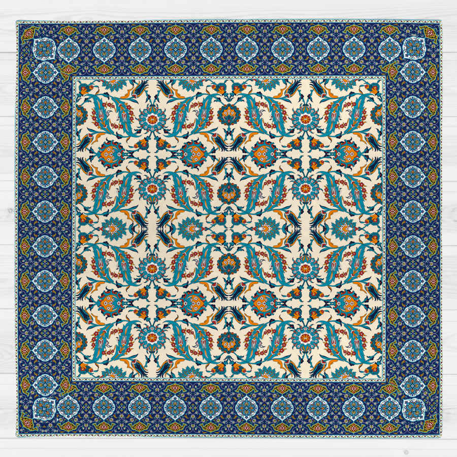 Nappe en Velours au Design Inspiré de l’Élégance Perse Eslimi