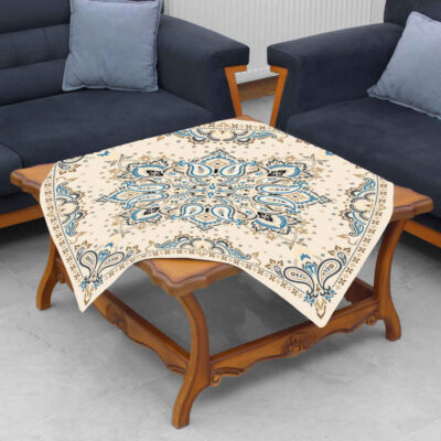 Nappe en Velours au Design Inspiré de l’Élégance Perse Yara