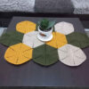 Nappe au Crochet Tricotée à la Main Modèle Boho