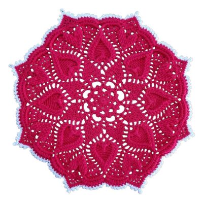 Nappe au Crochet Tricotée à la Main Modèle Golbehi