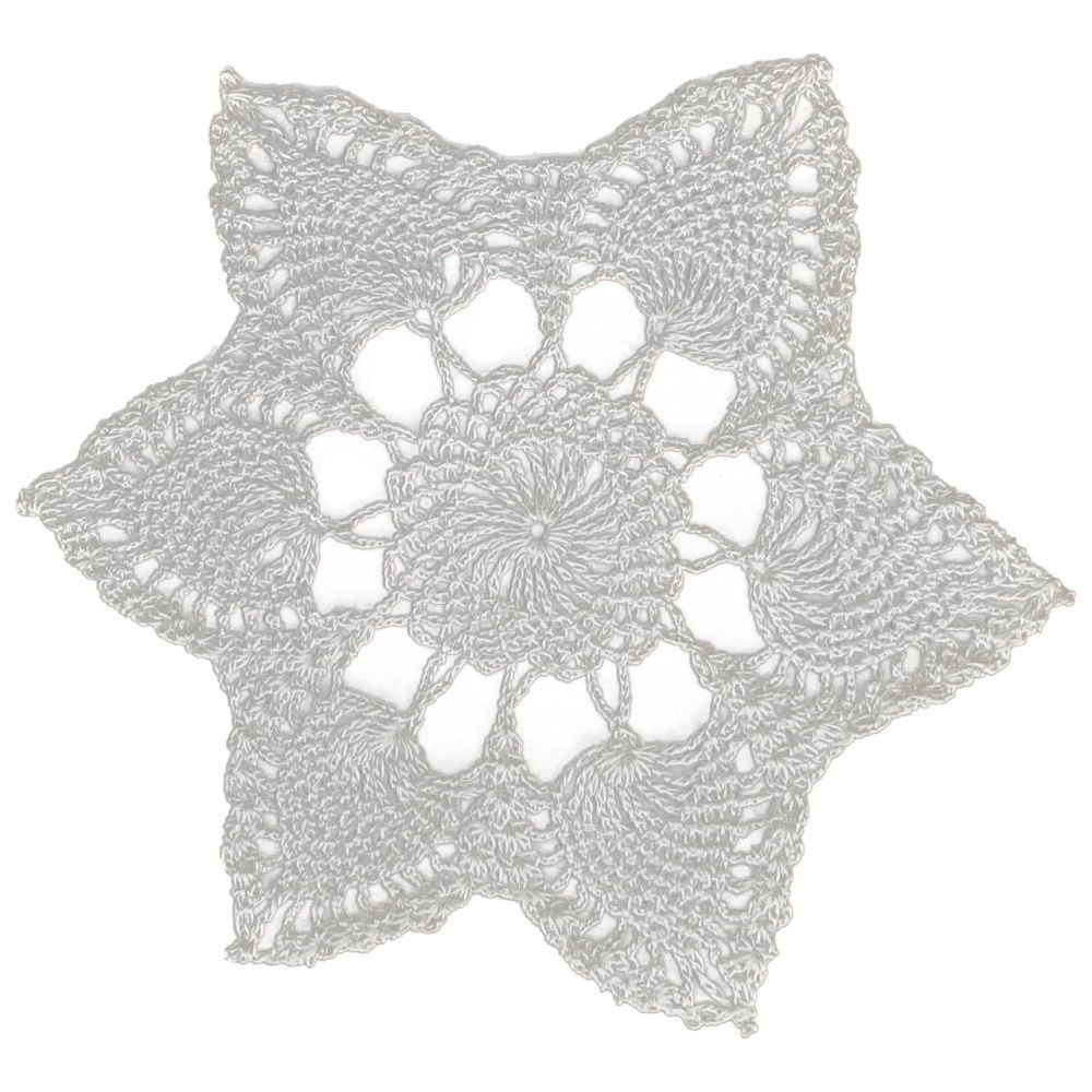 Nappe au Crochet Tricotée à la Main Modèle Solaire
