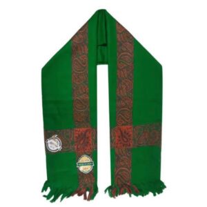 Châle Vert Cachemire pour Hommes – Style Pakistanais avec Motif Persil