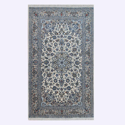 Tapis en laine persan noué à la main avec design Médaillon modèle Salva