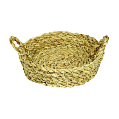 Panier en feuille de palmier tissé à la main persan modèle Daaz