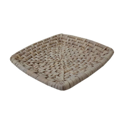 Panier en feuille de palmier tissé à la main persan modèle Felora