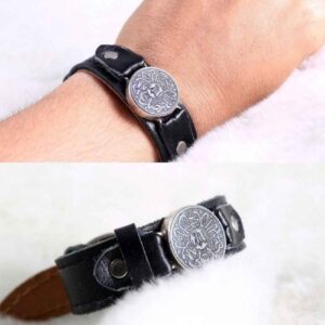 Bracelet en cuir islamique modèle Salavat