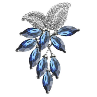 Flower Brooch Pin – Metal Joyan Style: Broche Fleur – Style Joyan en Métal