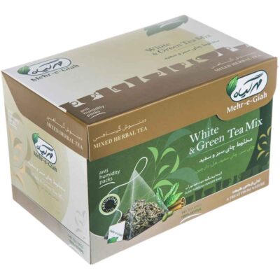 Mélange de tisane : Thé vert, Thé blanc, Cardamome & Cannelle – 4 paquets