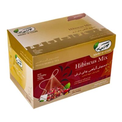 Mélange de tisane : Hibiscus & Rose musquée – 4 paquets