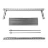Grill Pliable Portable pour Feu de Camp pour Cuisine en Plein Air Ariaman
