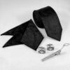 Ensemble Cravate, Pochette & Boutons de Manchette pour Homme - Nafas de Luxe