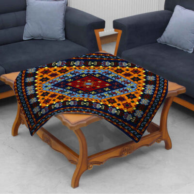 Nappe en Velours au Design Inspiré de l’Élégance Perse Gabe