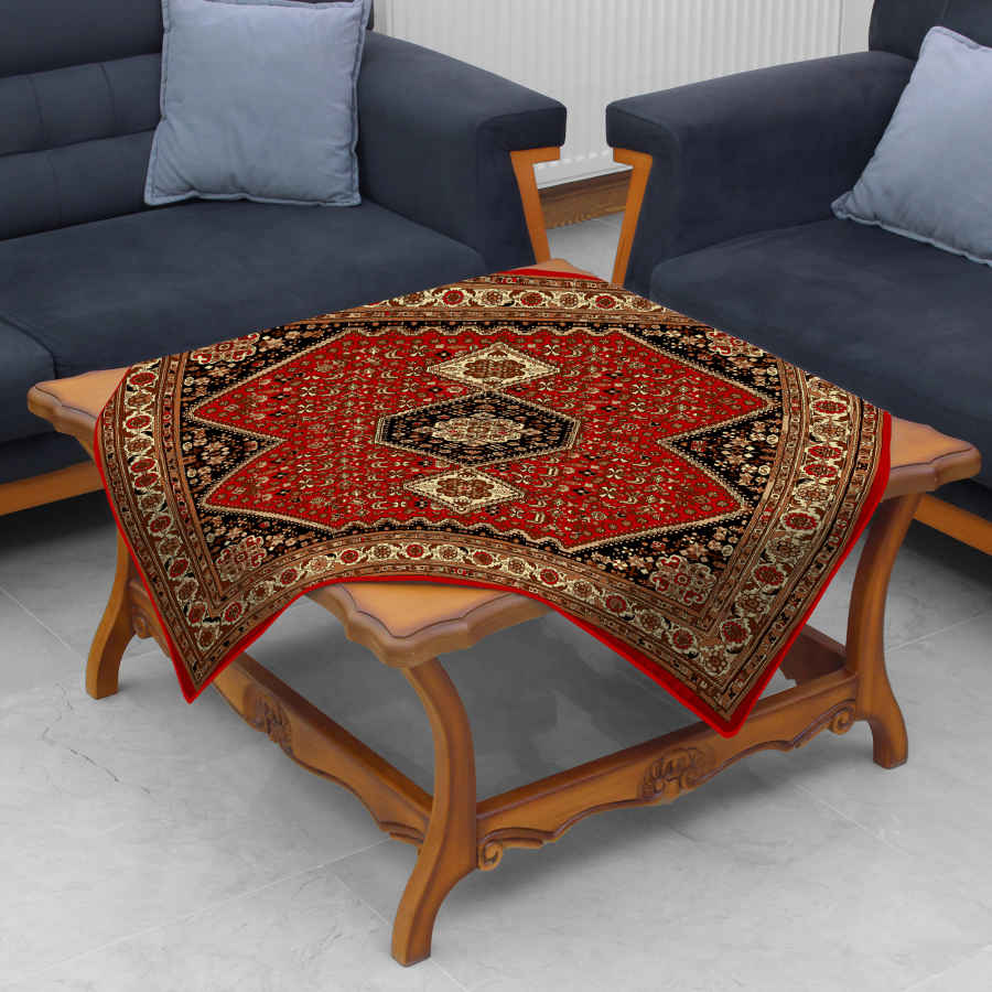 Nappe en Velours au Design Inspiré de l’Élégance Perse Panah
