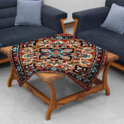 Nappe en Velours au Design Inspiré de l’Élégance Perse Sahar