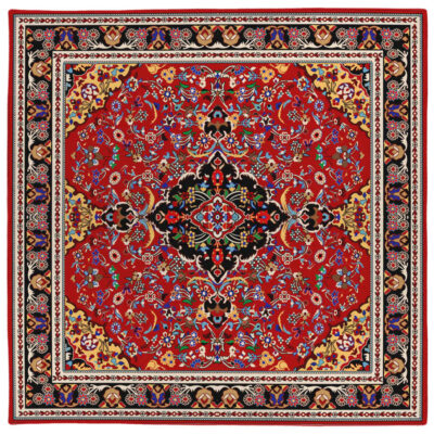 Nappe en Velours au Design Inspiré de l’Élégance Perse Tavana