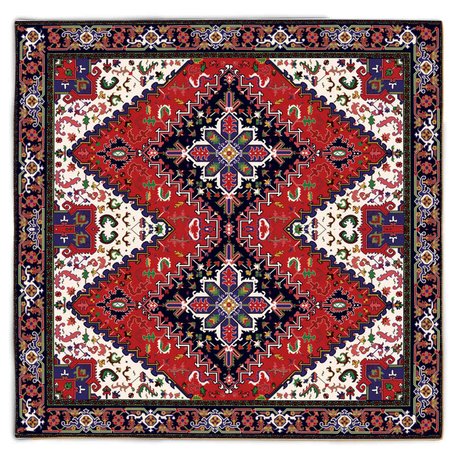 Nappe en Velours au Design Inspiré de l’Élégance Perse Hiva