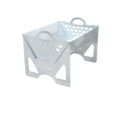 Gril à Charbon de Bois Portable Barbecue de Table – Acier Inoxydable Fidar