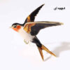 Steel Brooch Pin – Bird Model