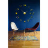 Horloge murale 3D minimaliste à monter soi-même avec motifs calligraphiques persans - Amour
