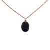 Collier en cuivre pour femmes, style classique Aventurine