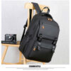 Black 15.6 Inch Laptop Backpack Model Amika