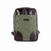 Sac à Dos en Toile Marron pour Femme - Modèle Saad