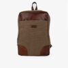 Sac à Dos en Toile Marron pour Femme - Modèle Saad