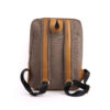 Sac à Dos en Toile Marron pour Femme - Modèle Saad