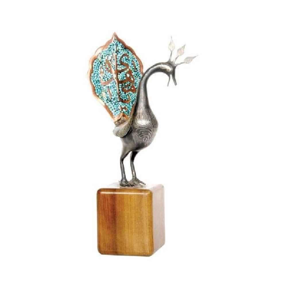 Figurine fantasy - Modèle d'oiseau persan décoratif Turquoise