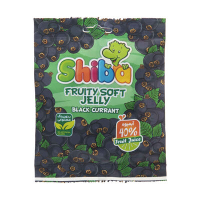 Bonbon gélifié halal – Gummies tendres au cassis – Shiba (30-Pack)
