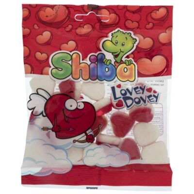 Bonbon gélifié halal – Gummies tendres aux fruits Lovey Dovey – Shiba (30-Pack)