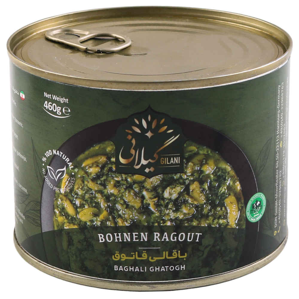 Baghali Ghatogh – Haricots citronnés persans, en conserve (paquet de 5)