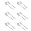 Ensemble de Couverts Cuillères et Fourchettes de 12 Modèle Nafas