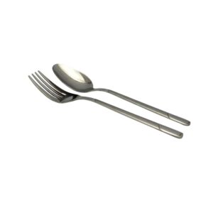 Ensemble de Couverts Cuillères et Fourchettes de 12 Modèle Tanin