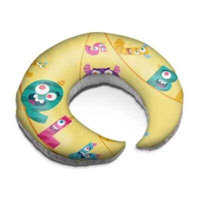 Coussin d’allaitement en velours pour bébé Modèle Alphabet (x2)