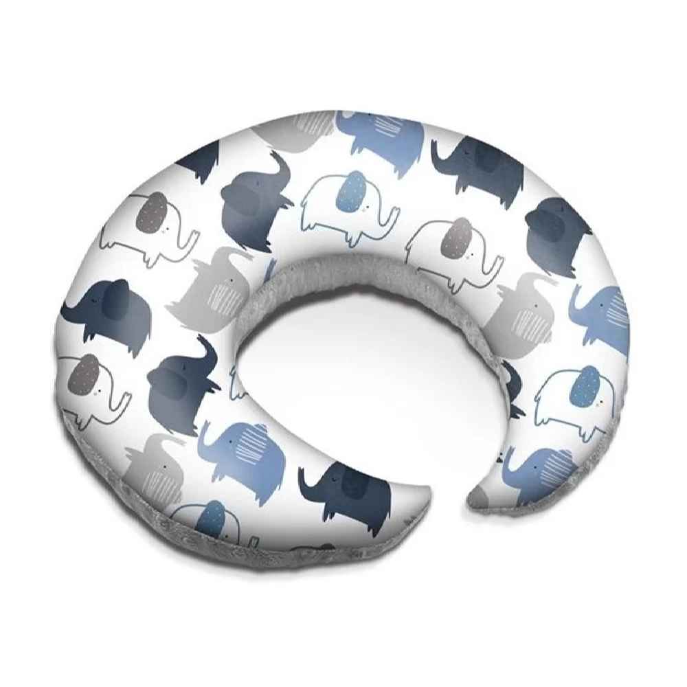Coussin d'allaitement en velours pour bébé Modèle Elephant (x2)