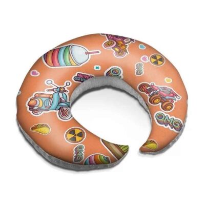 Velvet Baby Nursing Pillow MCoussin d’allaitement en velours pour bébé Modèle Fantasy (x2)odel Fantasy (x2)