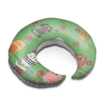 Coussin d’allaitement en velours pour bébé Modèle Pishi (x2)