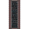 Châle Persan Imprimé Artistique & Léger Alphabet