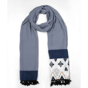 Châle en Coton à Motifs pour Femme – Modèle Modelina