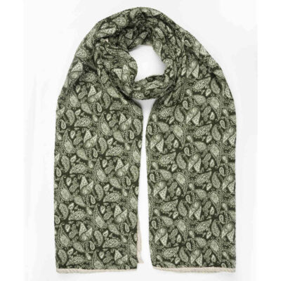 Châle Traditionnel pour Femme en Coton – Modèle Cachemire