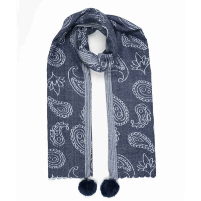 Châle Traditionnel pour Femme – Modèle Cachemire