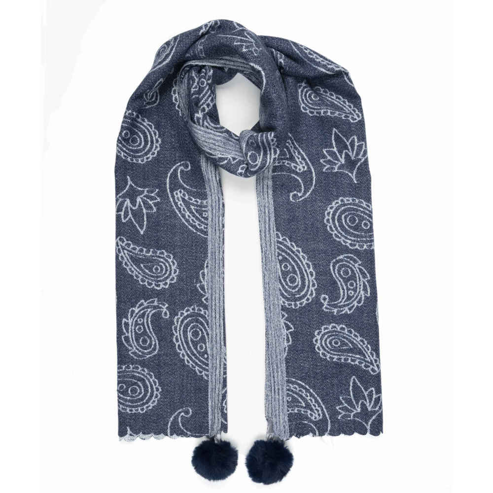 Châle Traditionnel pour Femme - Modèle Cachemire