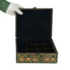 Handcrafted Wooden Jewelry Box with Persian-Inspired Pattern - Farah