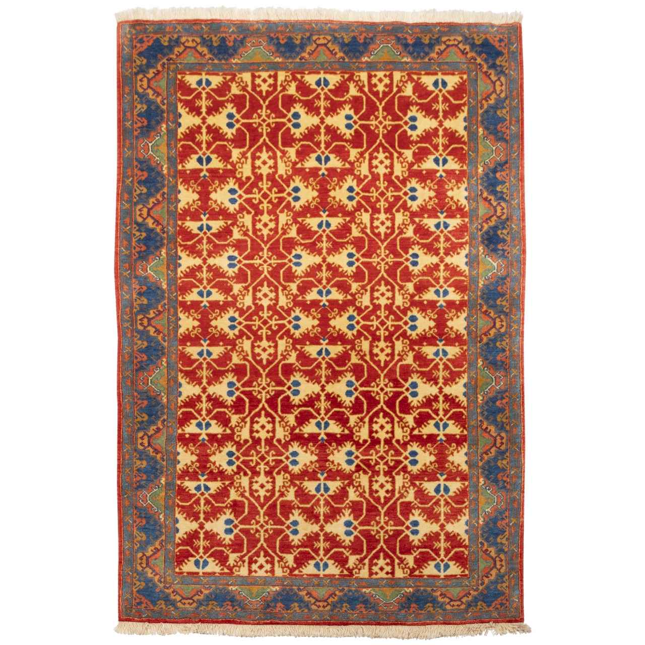 Tapis en laine persan noué à la main modèle Laleh