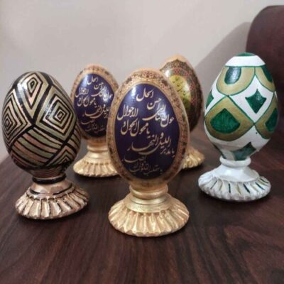 Œuf élégant en céramique pour Haftseen de Nowruz – Eyd
