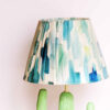 Lampe de table fantaisie – cactus vert en céramique fait main