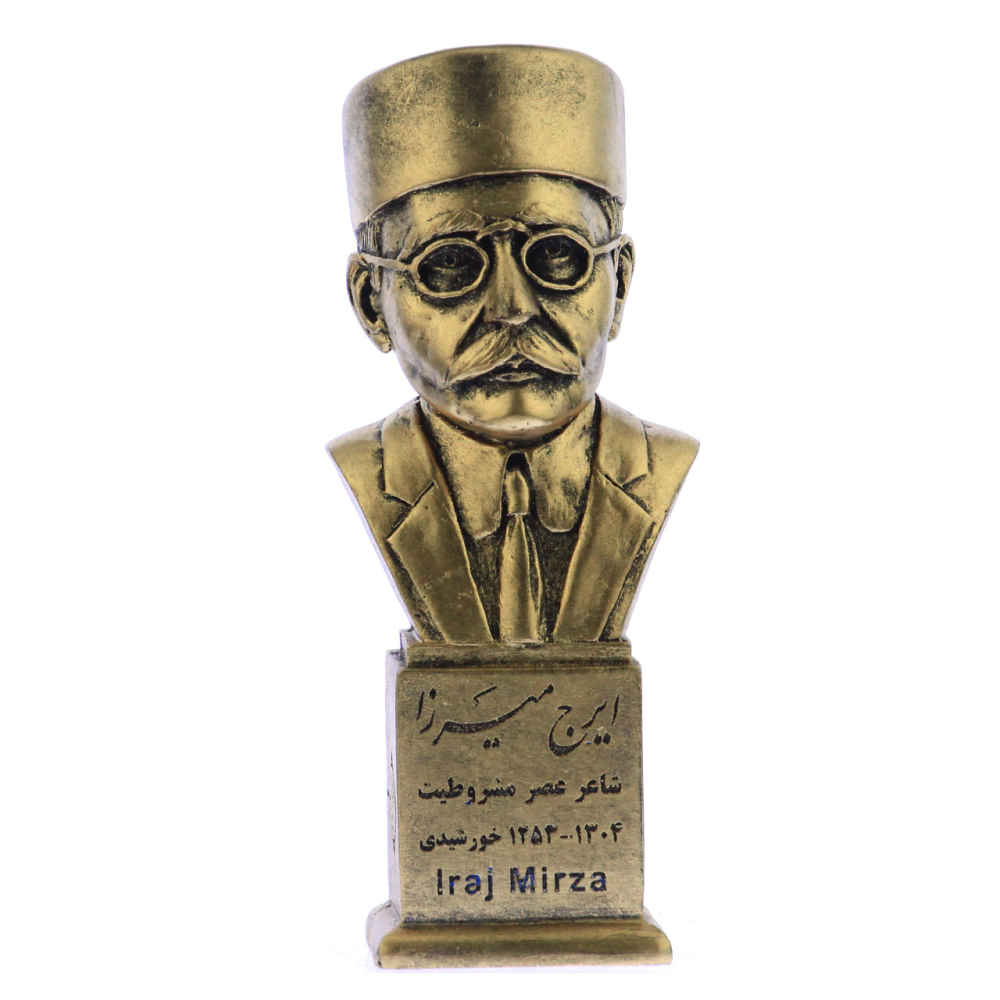Buste d’Iraj Mirza – Poète iranien
