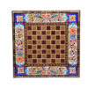 Plateau d'Échecs en Marqueterie Incrustée en Bois Persan Modèle Golban